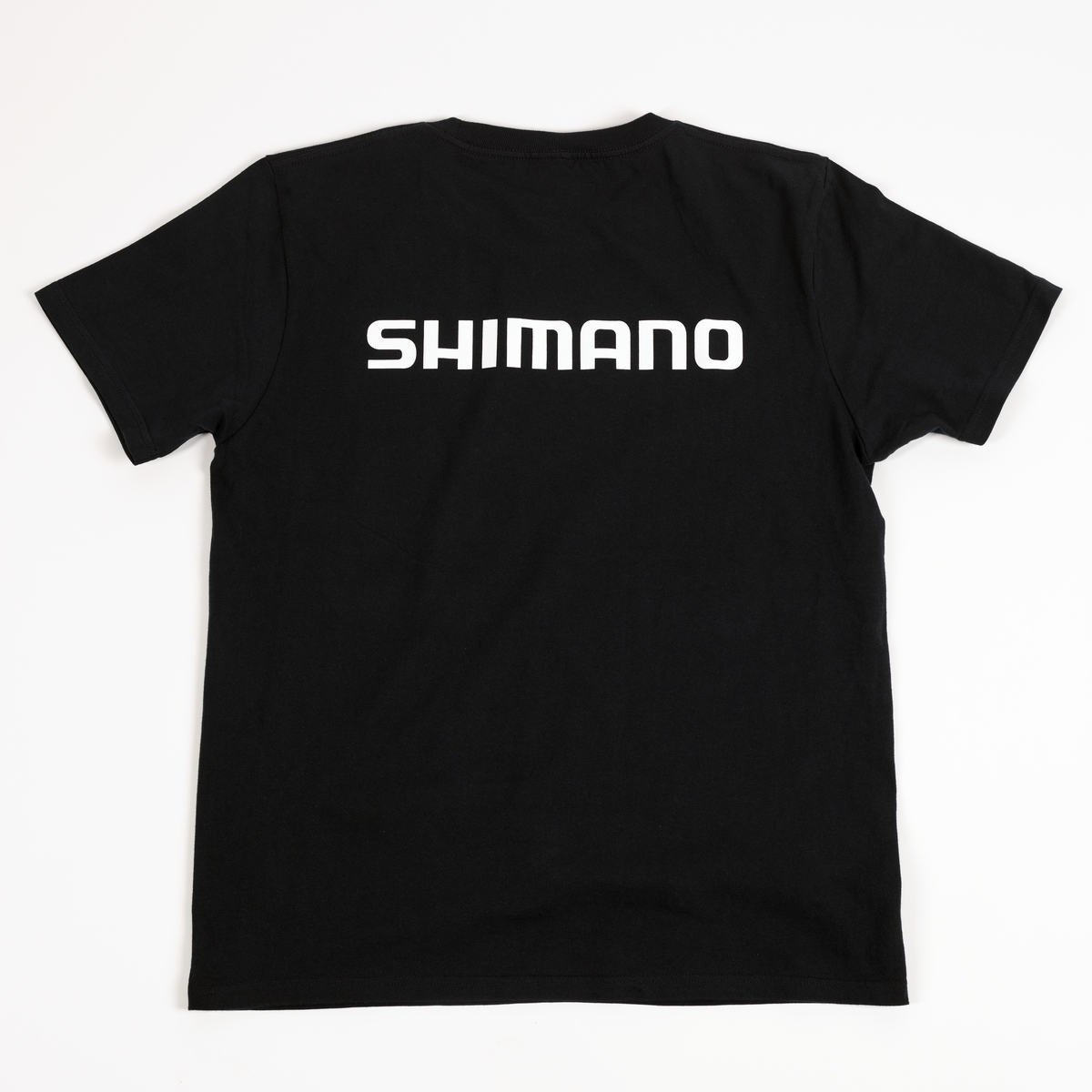 SHIMANO Big Logo Cotton Short Sleeve T-shirts – Black